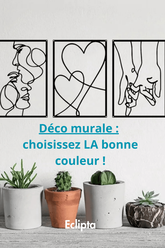 Comment choisir une décoration murale en métal selon la couleur de son salon ? - Eclipta