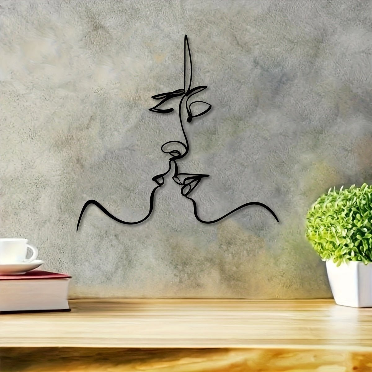 Art Mural Métal Romantiquect_name# - Eclipta