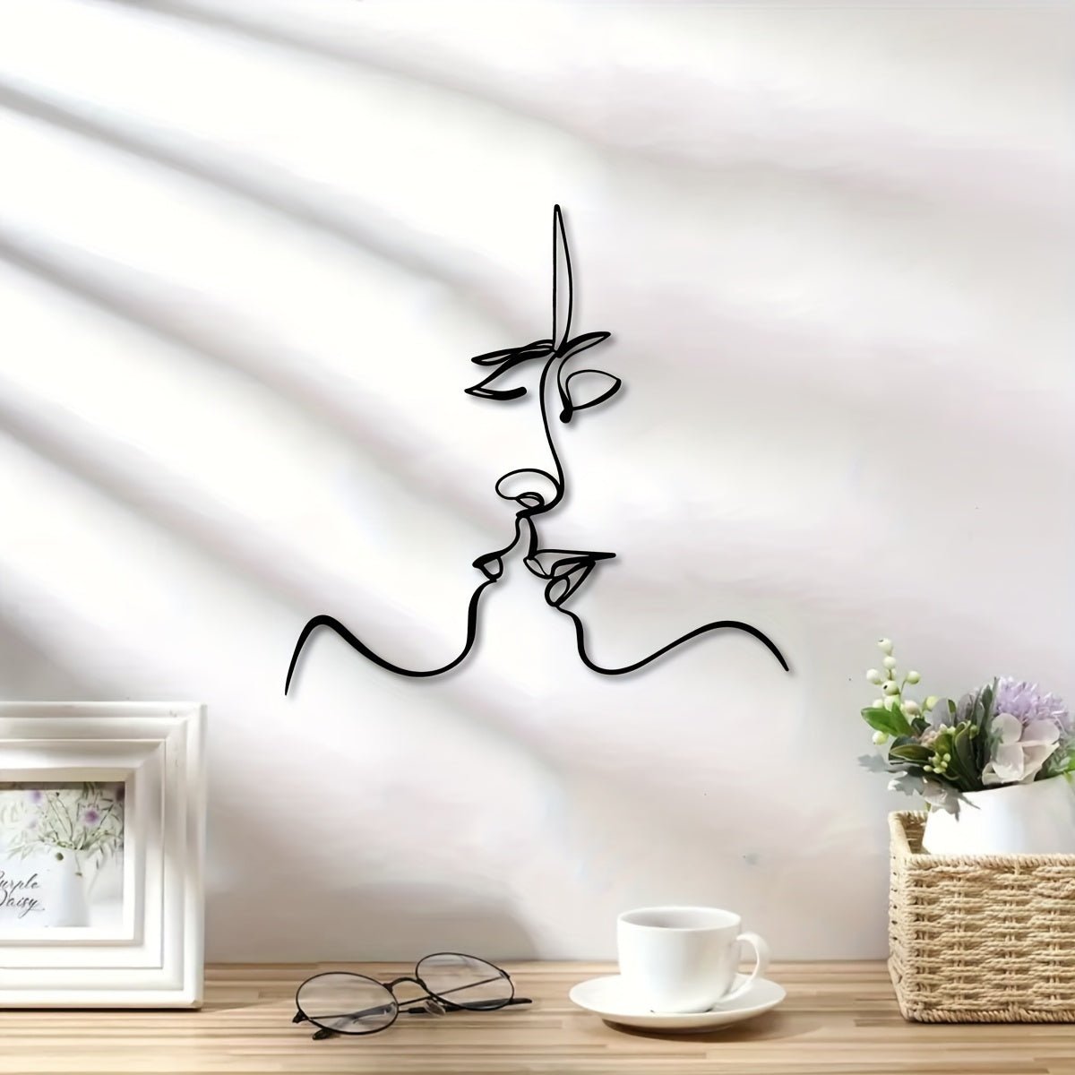 Art Mural Métal Romantiquect_name# - Eclipta