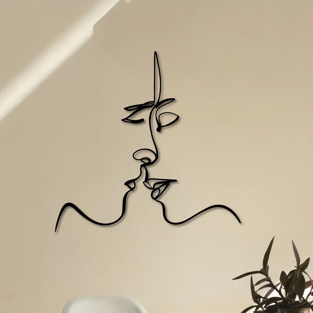 Art Mural Métal Romantiquect_name# - Eclipta