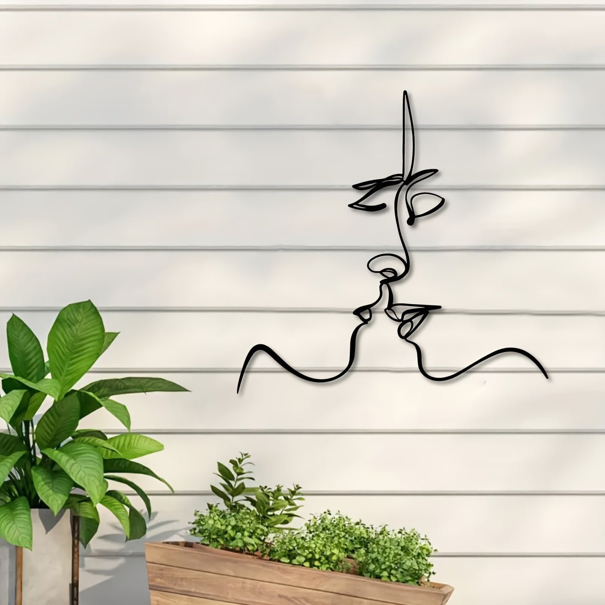Art Mural Métal Romantiquect_name# - Eclipta