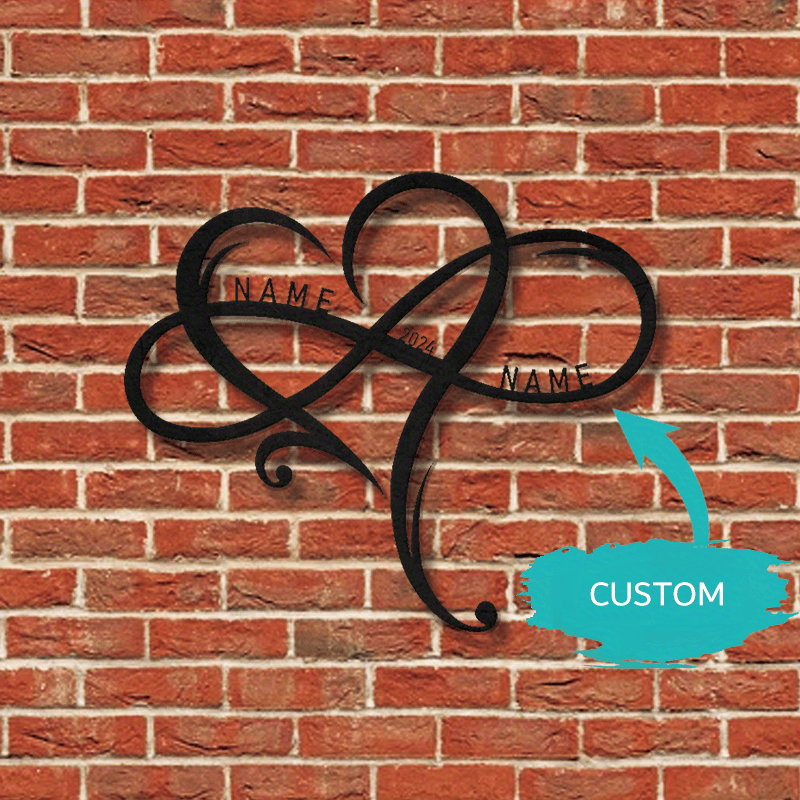 Déco Mural Cœurs en Métalct_name# - Eclipta