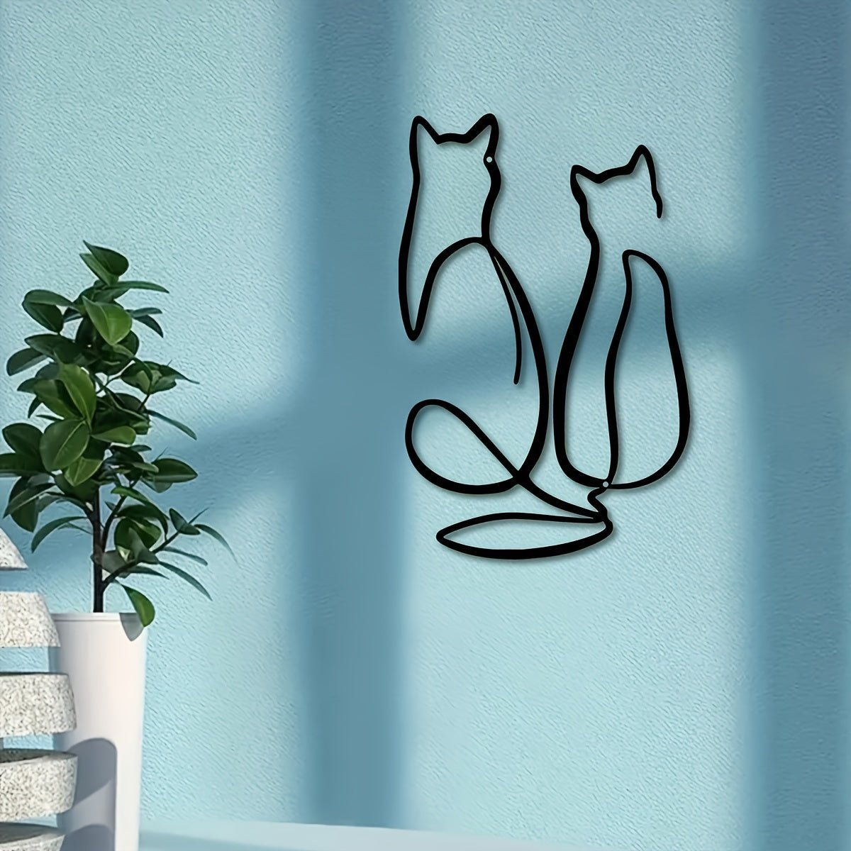 Déco Murale Métal Chatsct_name# - Eclipta