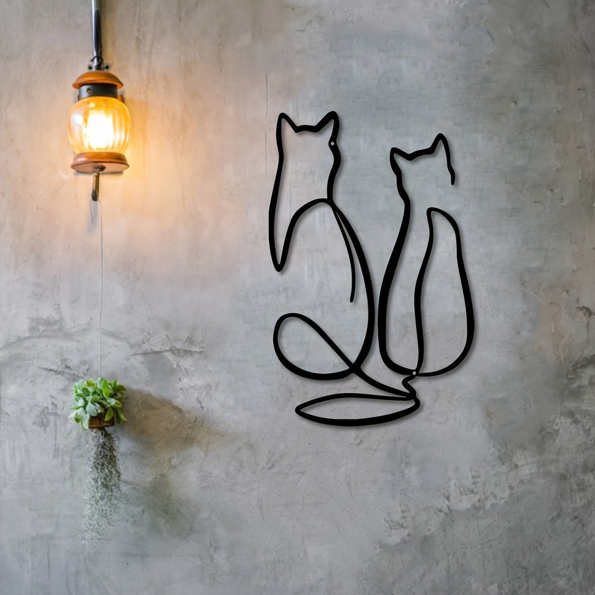 Déco Murale Métal Chatsct_name# - Eclipta