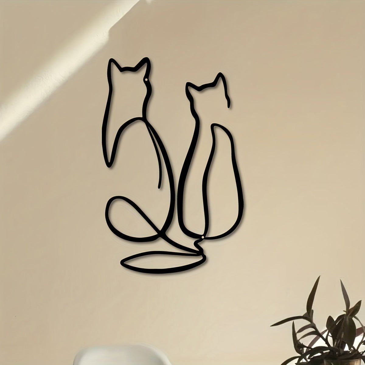 Déco Murale Métal Chatsct_name# - Eclipta