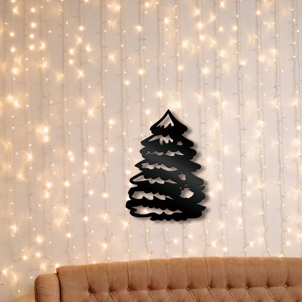 Déco Murale Métal Sapin Élégancect_name# - Eclipta
