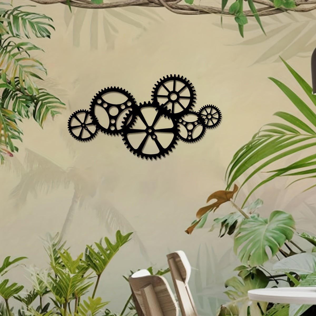 Déco Murale Métal Steampunkct_name# - Eclipta