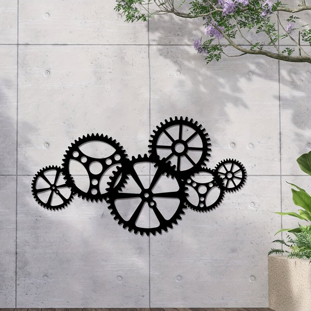 Déco Murale Métal Steampunkct_name# - Eclipta