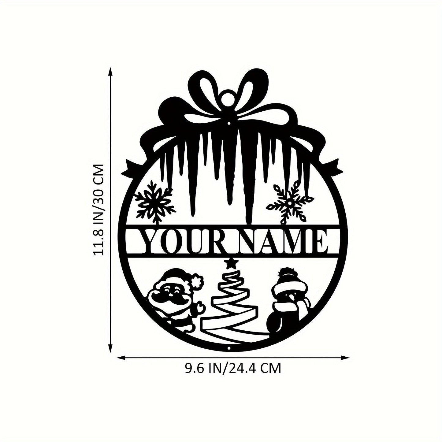 Déco Murale Noël Personnalisablect_name# - Eclipta