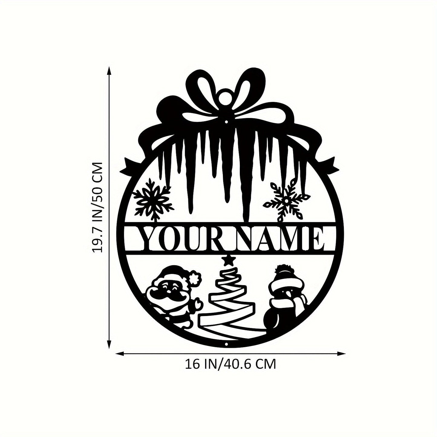Déco Murale Noël Personnalisablect_name# - Eclipta