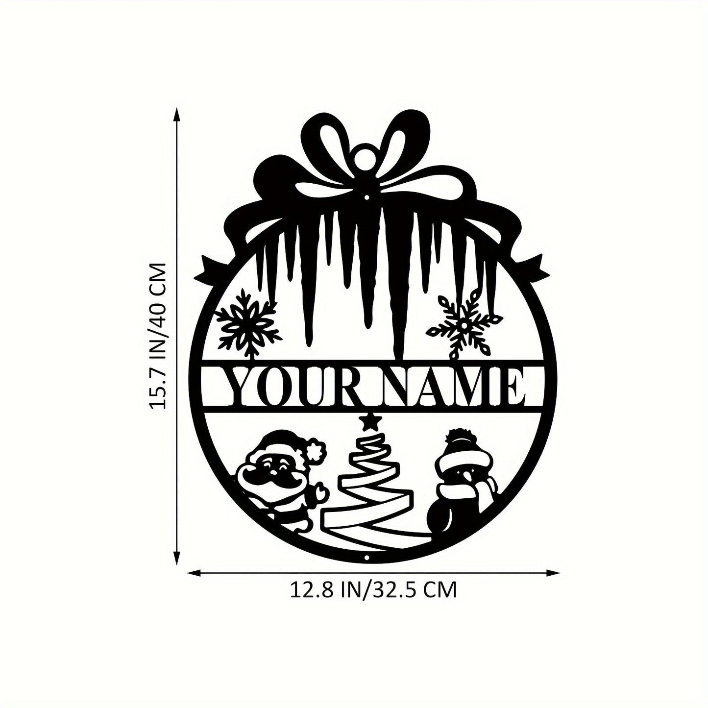 Déco Murale Noël Personnalisablect_name# - Eclipta