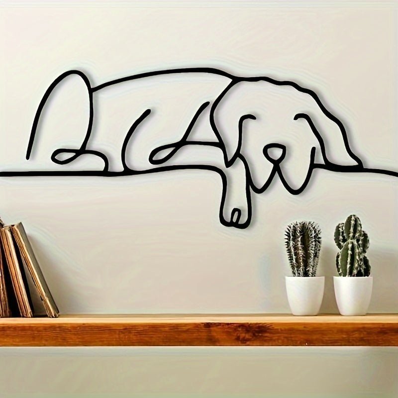 Décoration Murale Métal Chienct_name# - Eclipta