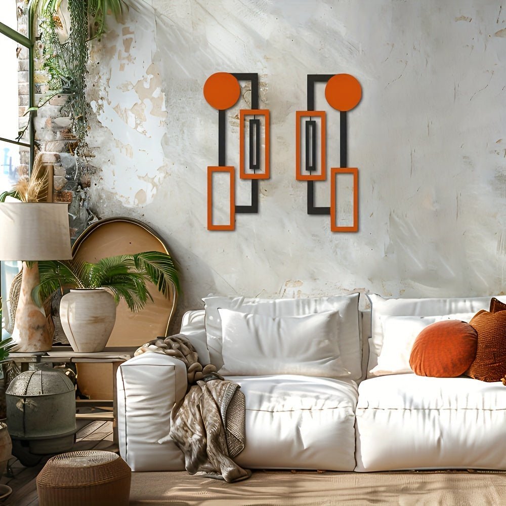 Duo d’Art Mural Métalliquect_name# - Eclipta