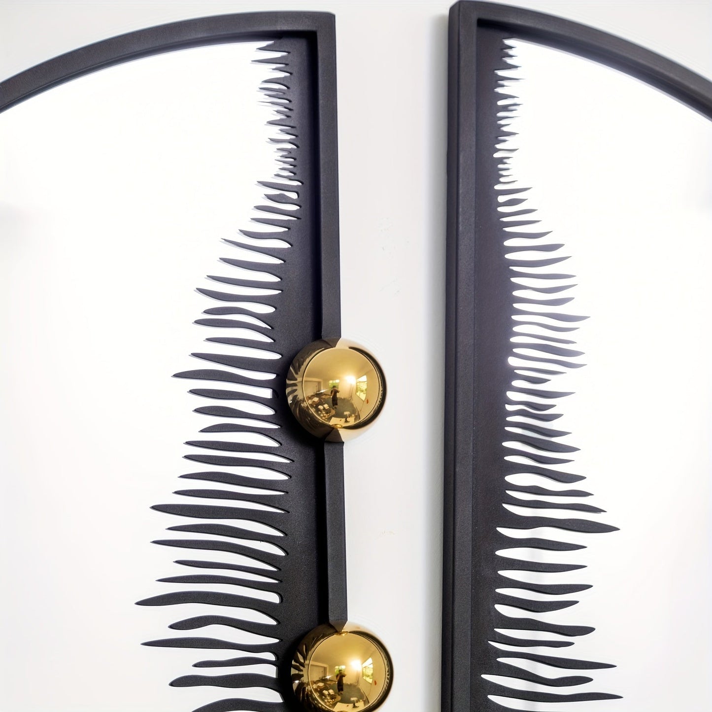 Miroir Mural Métal Style Côtierct_name# - Eclipta