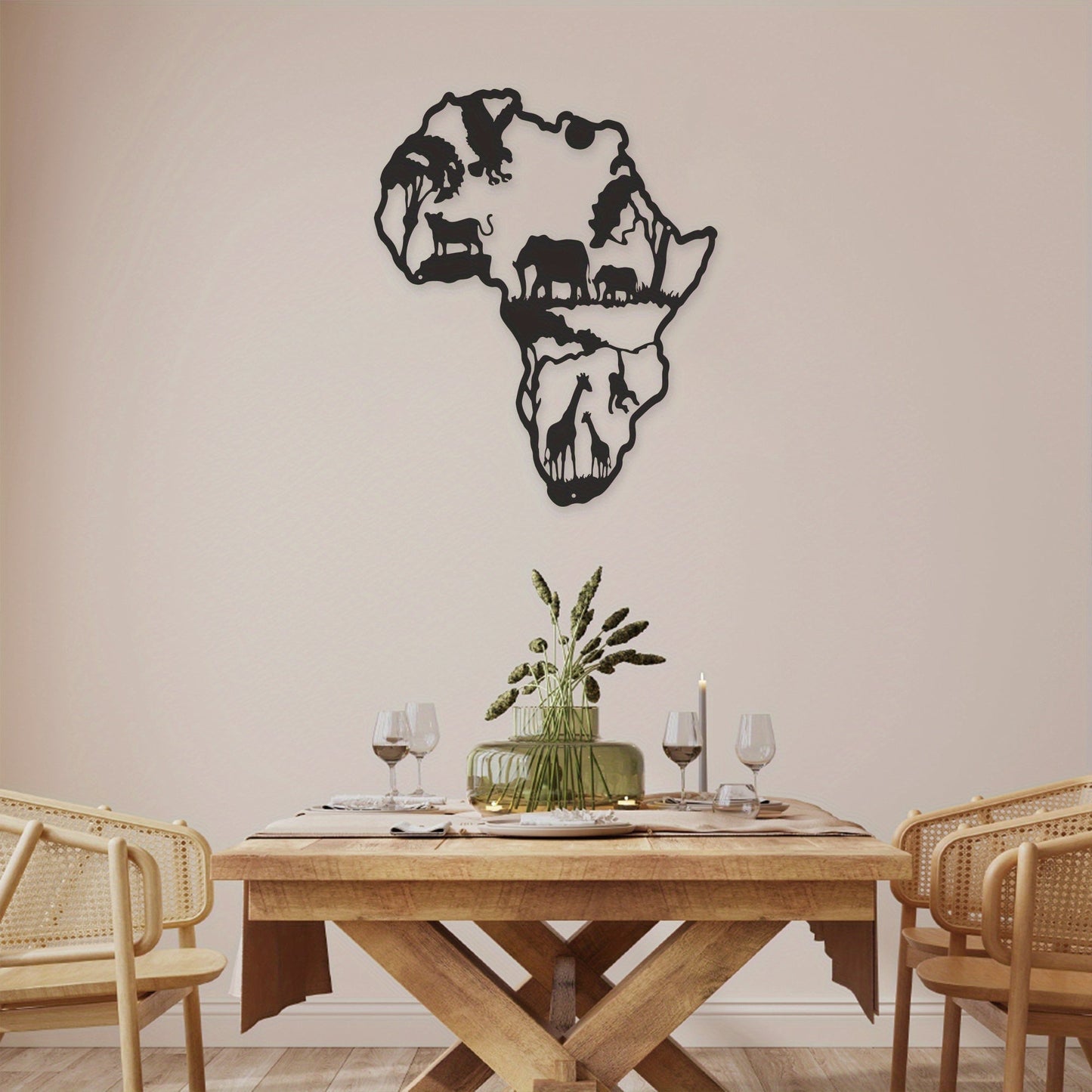 Art Déco Murale Métalct_name# - Eclipta