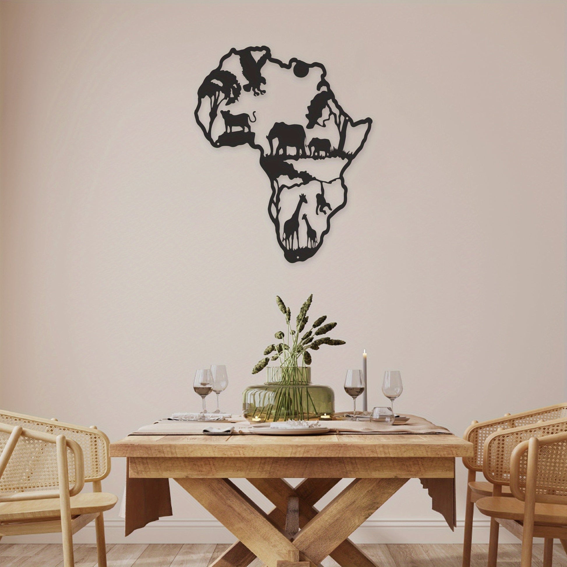 Art Déco Murale Métalct_name# - Eclipta