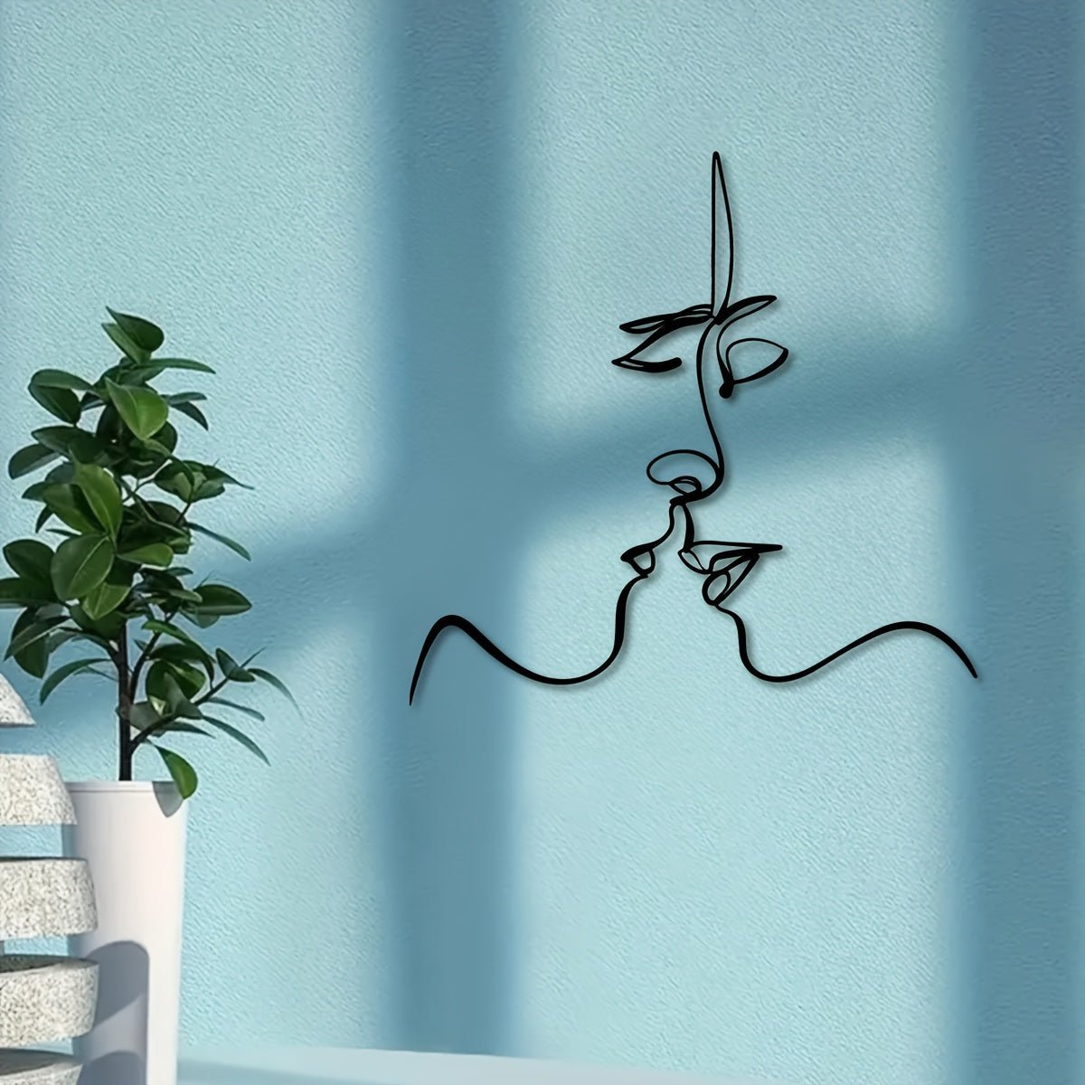 Art Mural Métal Romantiquect_name# - Eclipta
