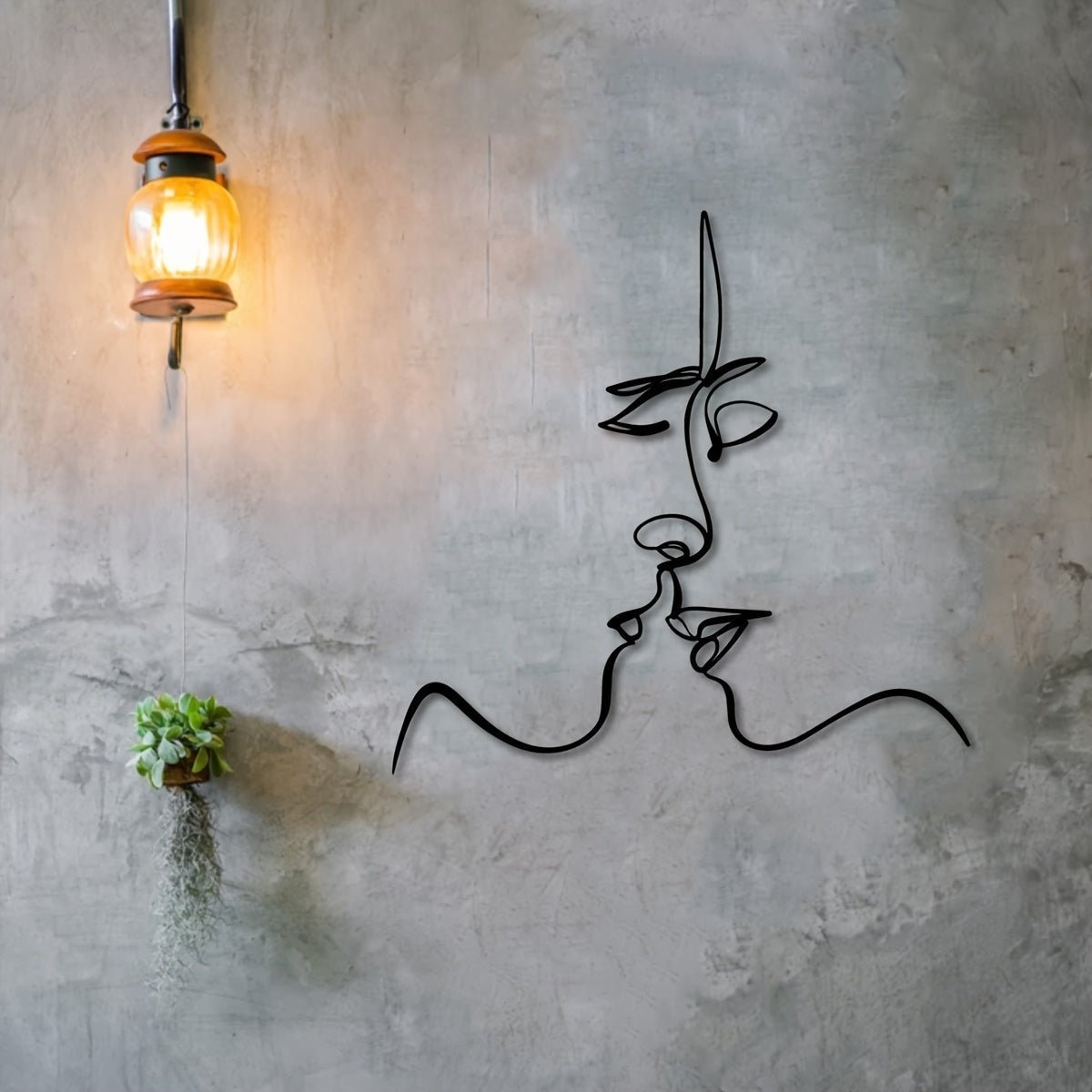 Art Mural Métal Romantiquect_name# - Eclipta