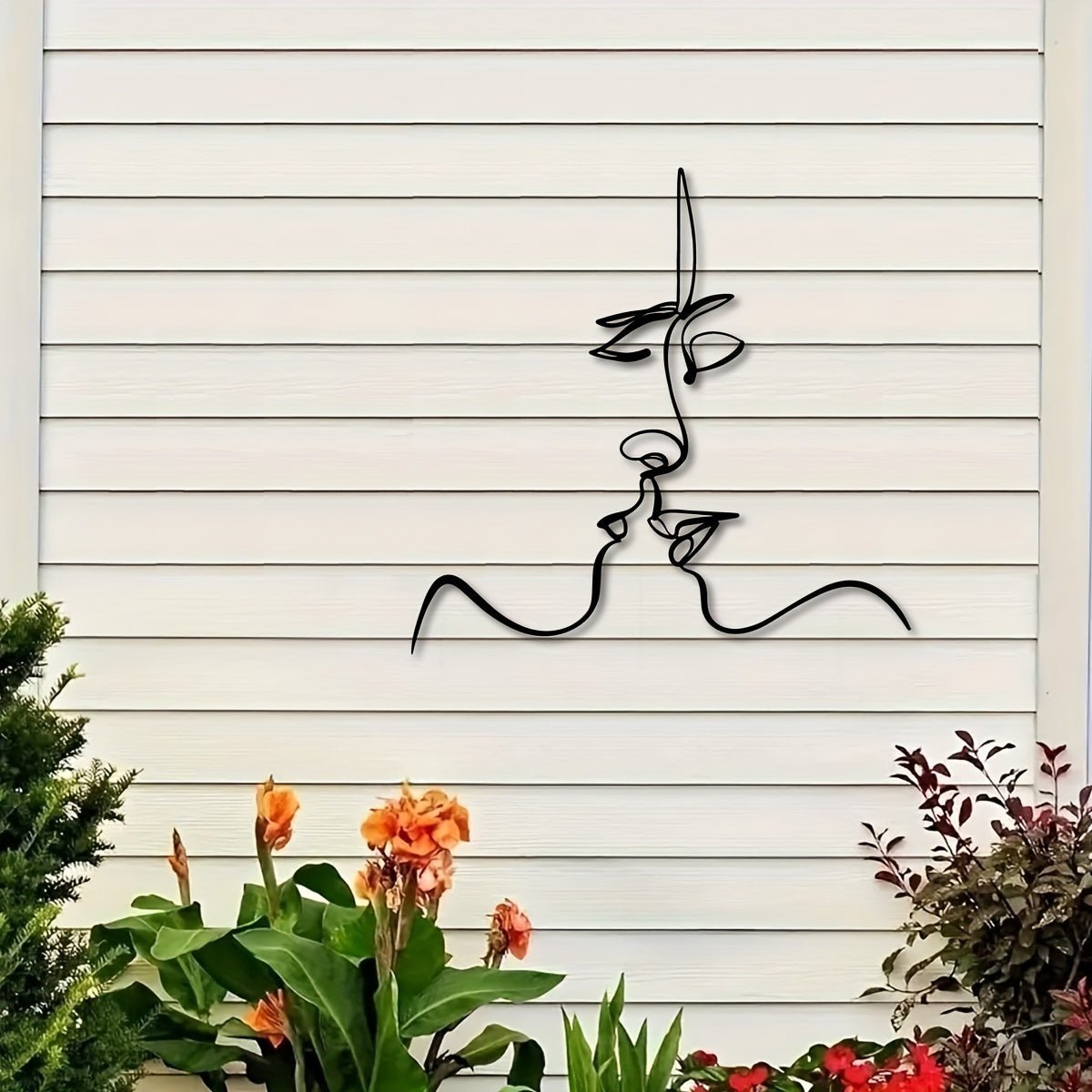 Art Mural Métal Romantiquect_name# - Eclipta