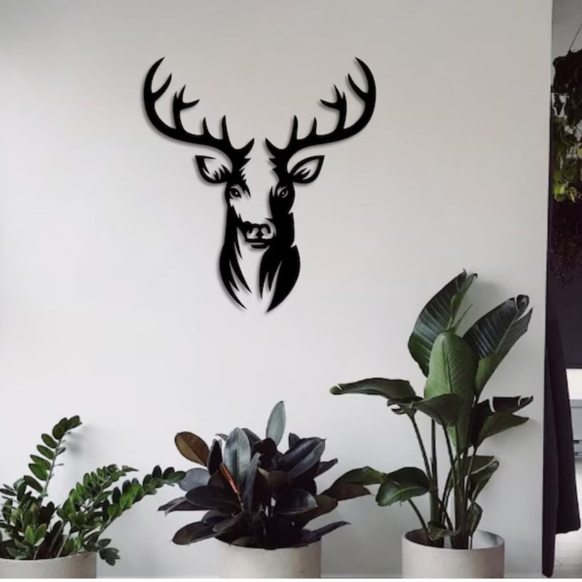 Déco murale métal Cerfct_name# - Eclipta