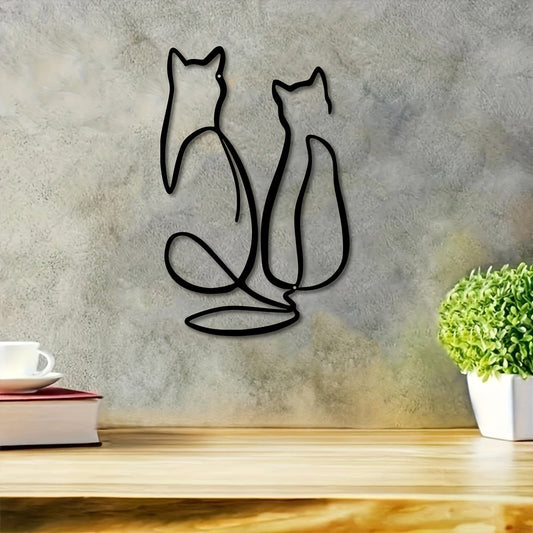 Déco Murale Métal Chatsct_name# - Eclipta