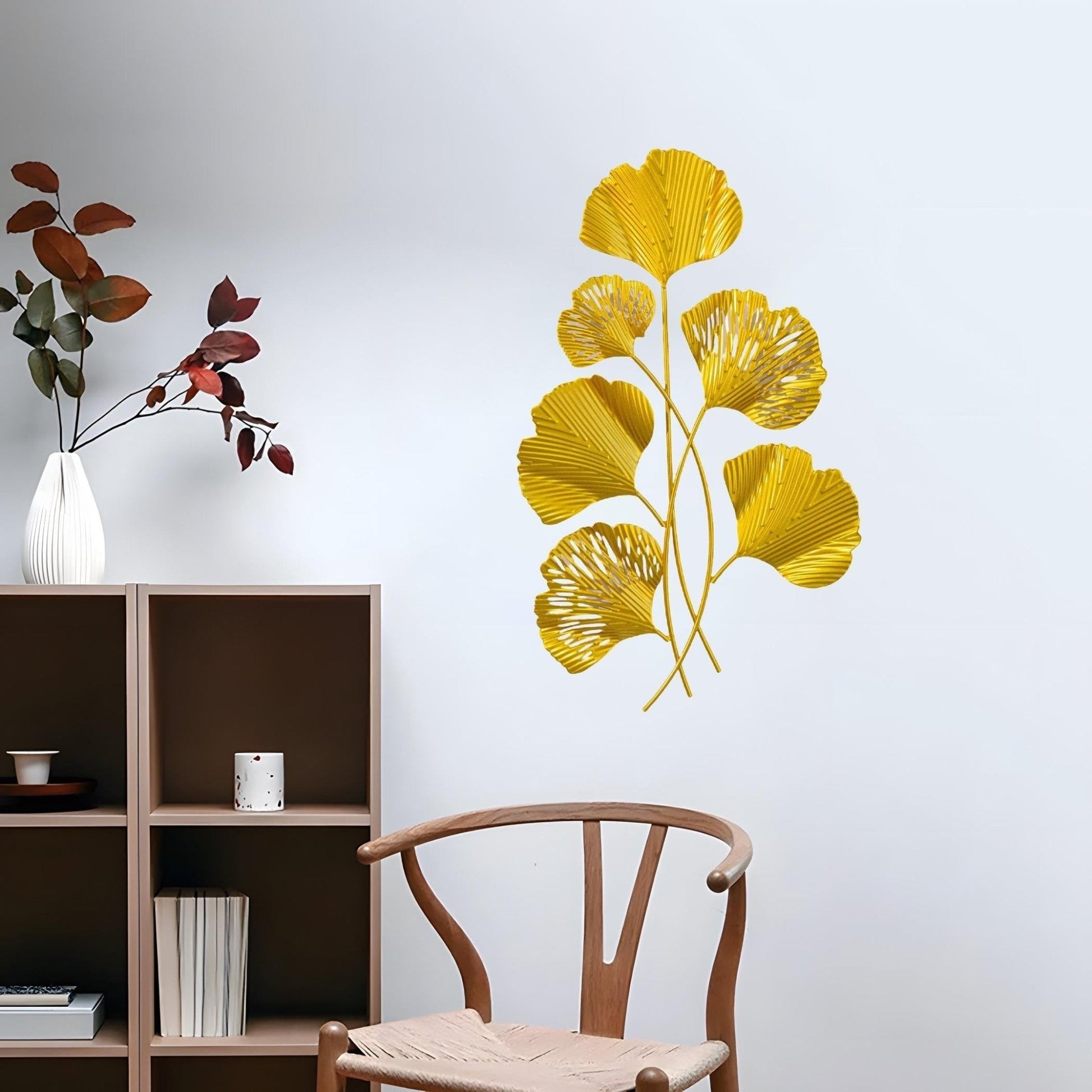 Déco Murale Métal Ginkgoct_name# - Eclipta