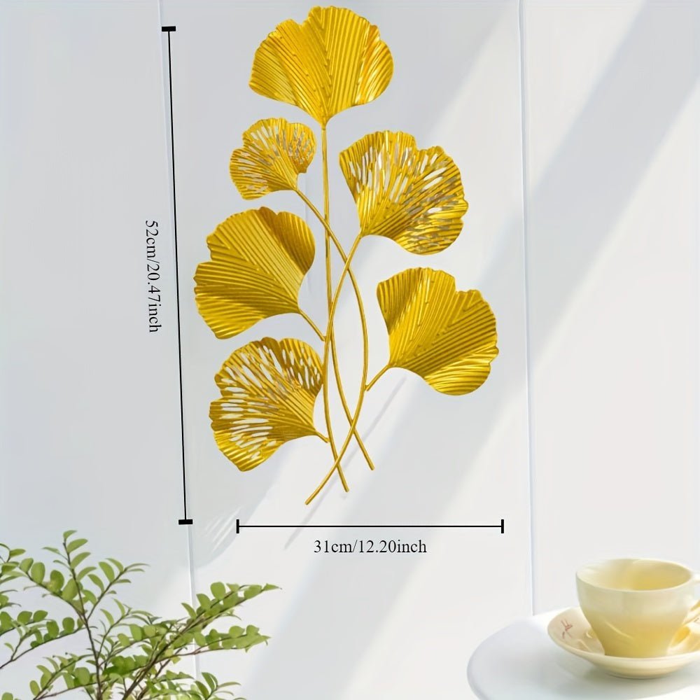 Déco Murale Métal Ginkgoct_name# - Eclipta