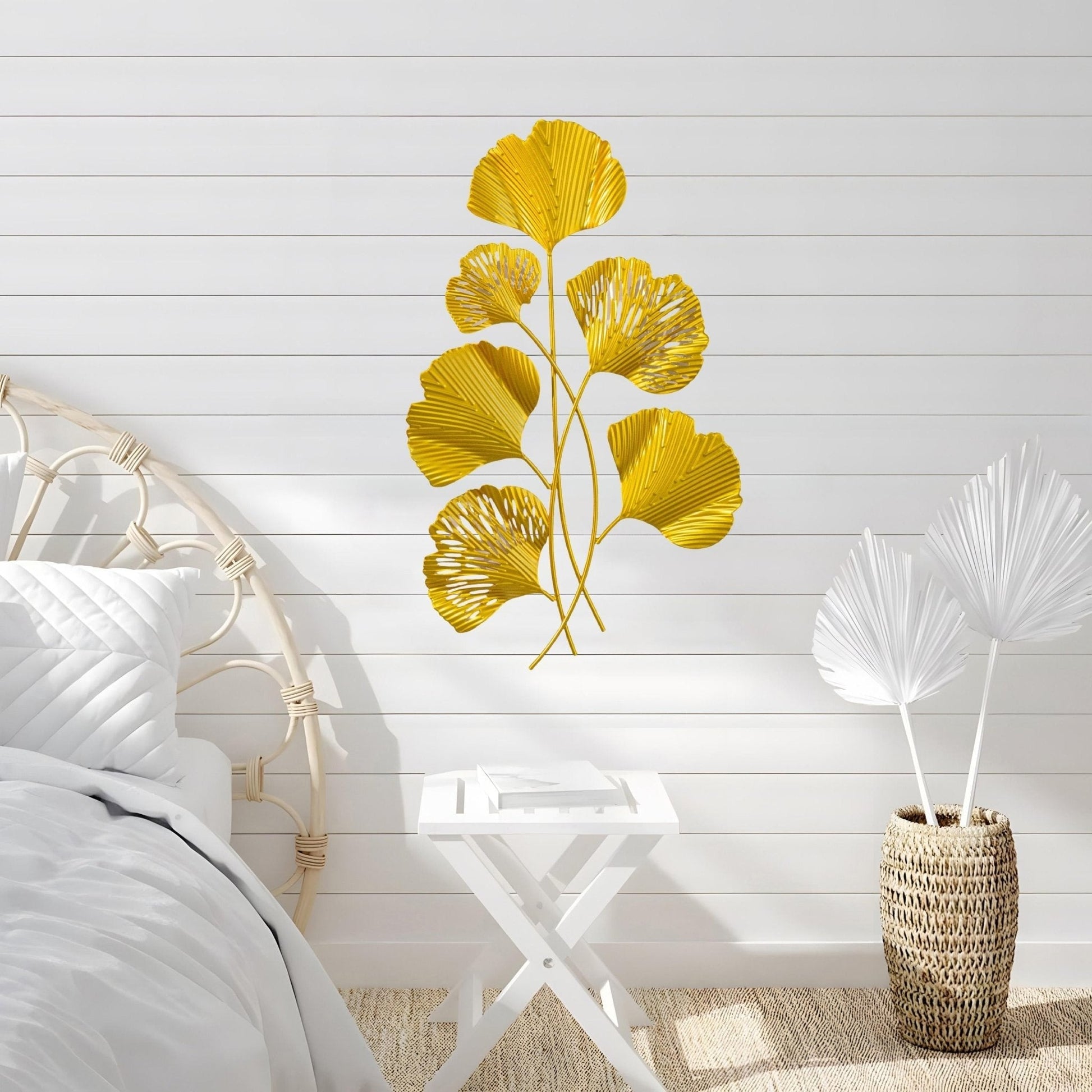 Déco Murale Métal Ginkgoct_name# - Eclipta