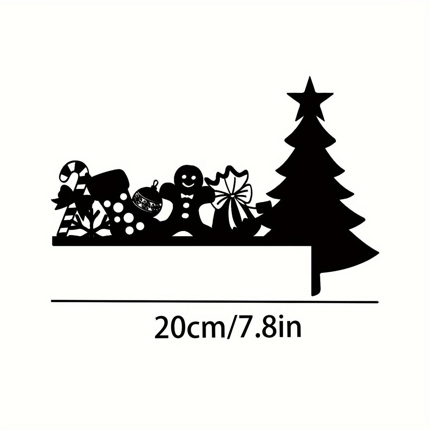 Déco Murale Métal Noël Pain d'Épicect_name# - Eclipta