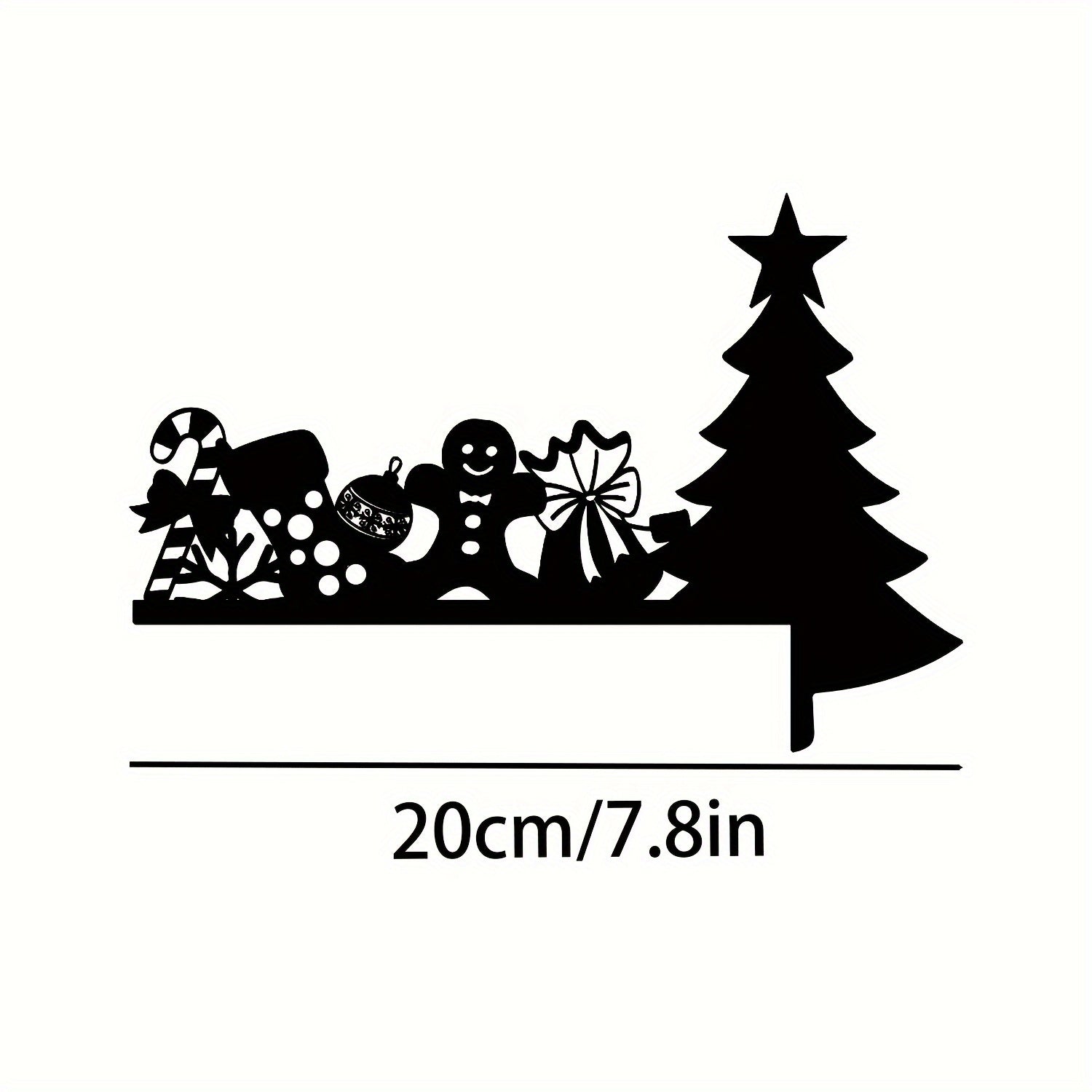 Déco Murale Métal Noël Pain d'Épicect_name# - Eclipta