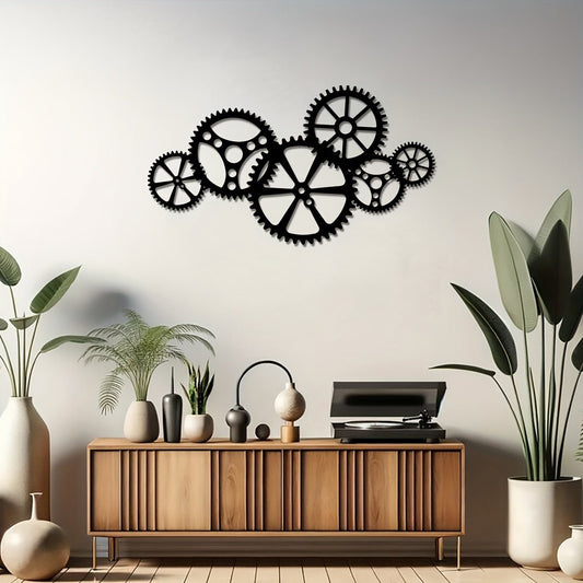 Déco Murale Métal Steampunkct_name# - Eclipta