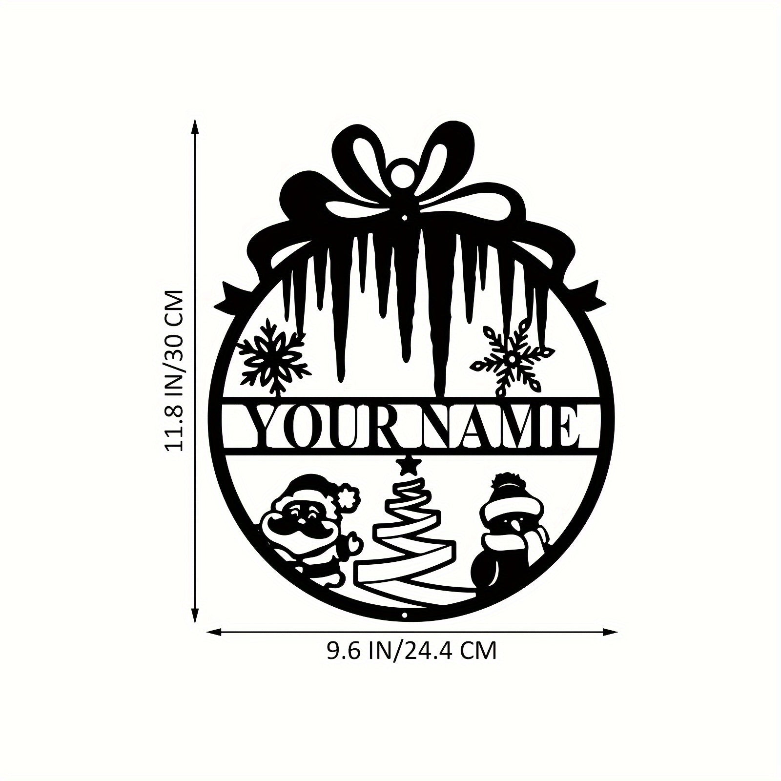 Déco Murale Noël Personnalisablect_name# - Eclipta