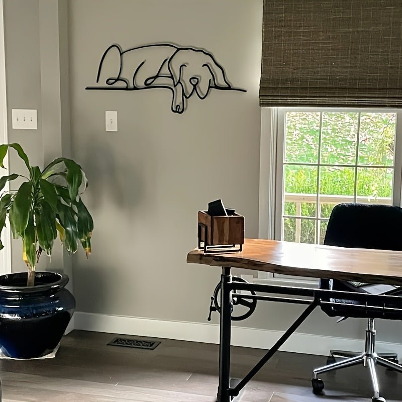 Décoration Murale Métal Chienct_name# - Eclipta