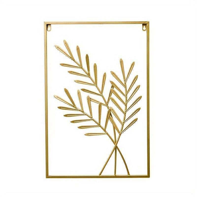 Décoration Murale Métal Feuillect_name# - Eclipta