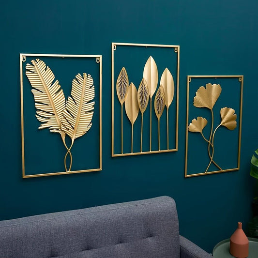 Décoration Murale Métal Feuillect_name# - Eclipta
