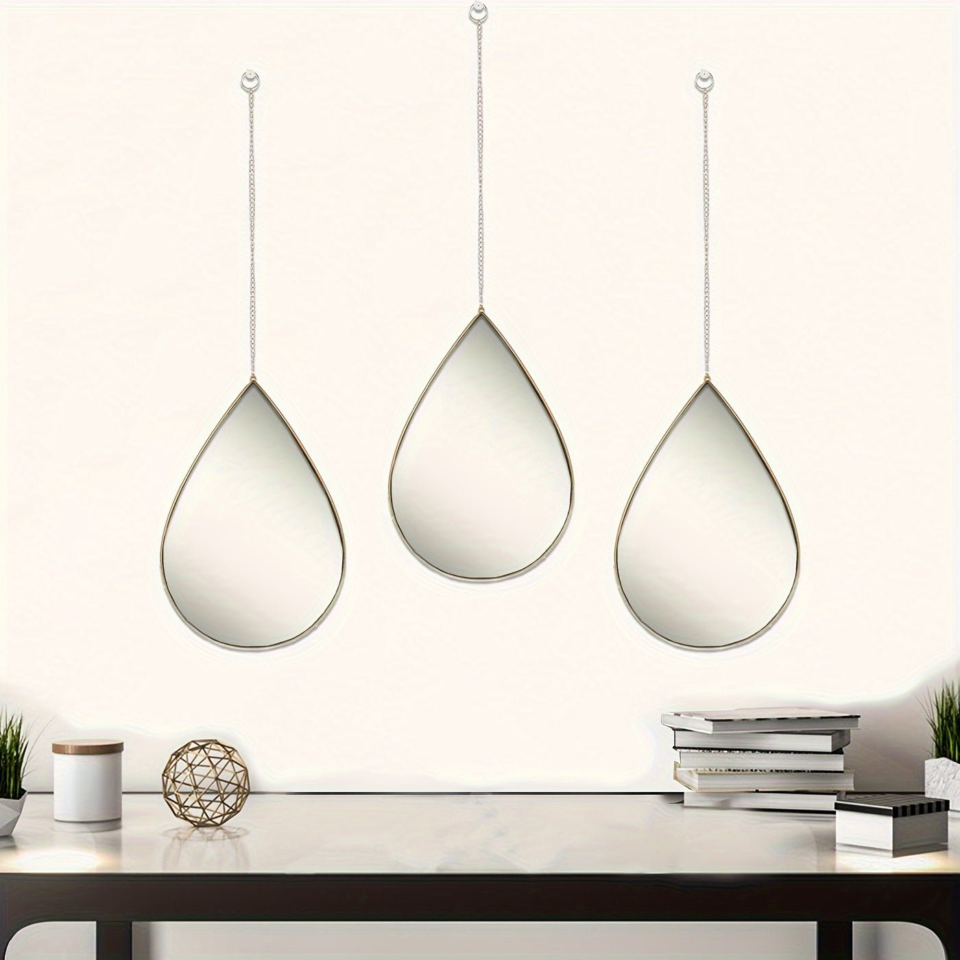 Lot de 3 Miroirs Muraux Bohèmect_name# - Eclipta