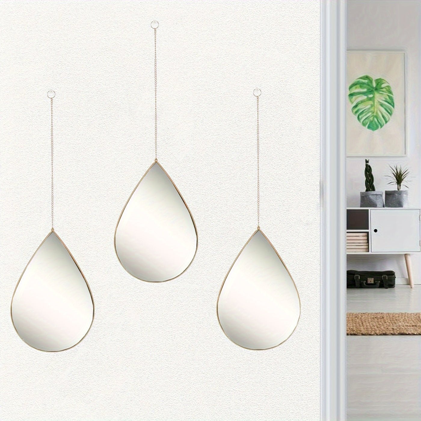 Lot de 3 Miroirs Muraux Bohèmect_name# - Eclipta