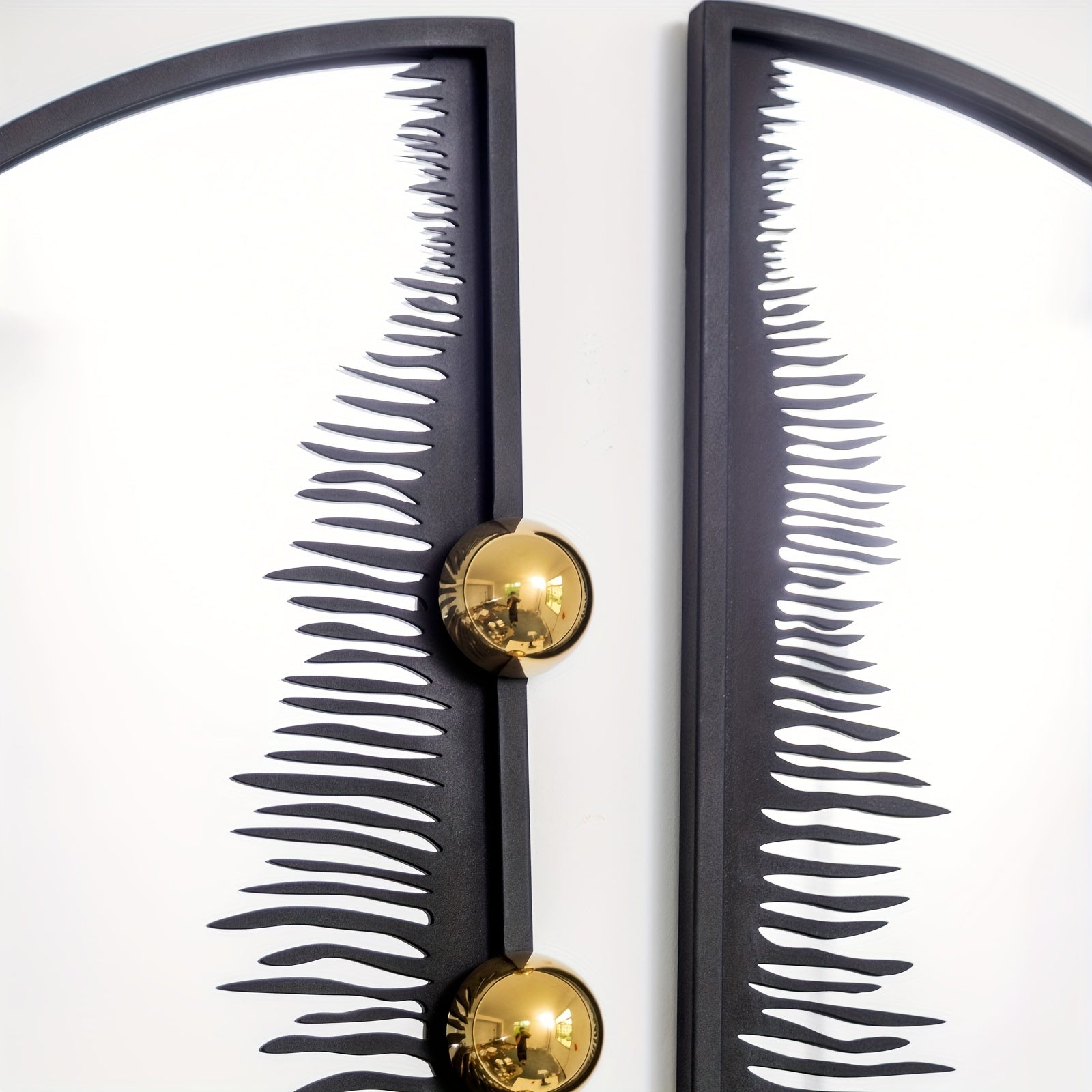 Miroir Mural Métal Style Côtierct_name# - Eclipta