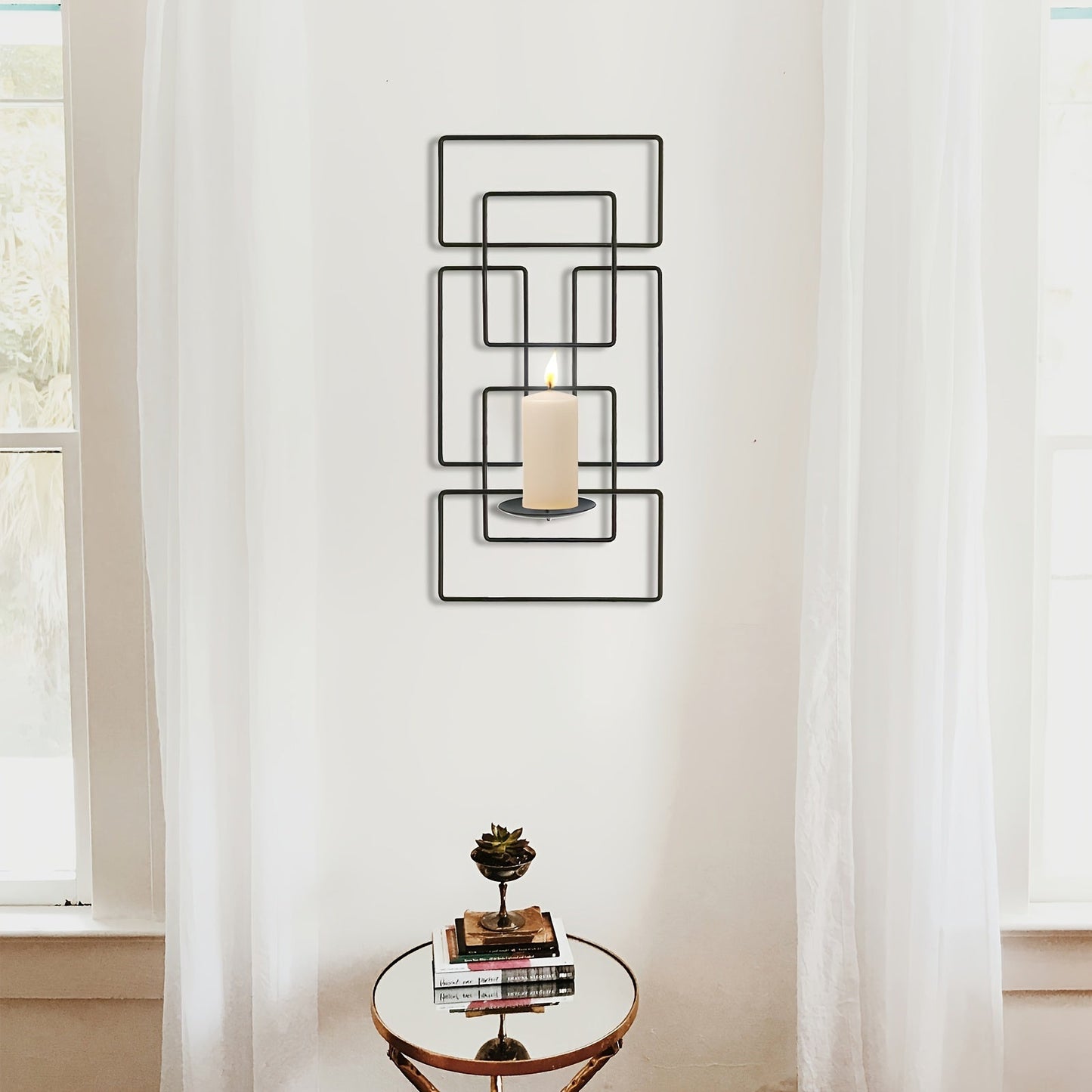 Porte - Bougie Mural Géométriquect_name# - Eclipta